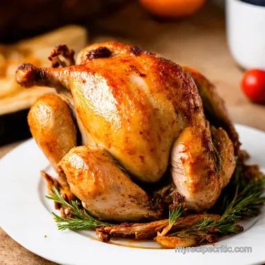 Juicy Crockpot Roasted Chicken Easiest Sunday Roast EVER Recipe Card