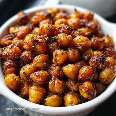 Daniel Fast Snack with Roasted Chickpeas: Crispy & Smoky Recipe Card