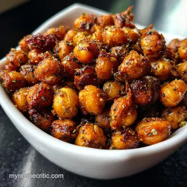 Daniel Fast Snack with Roasted Chickpeas: Crispy & Smoky