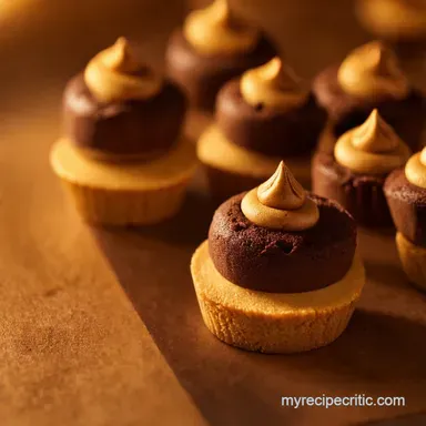 Mini Chocolate Cheesecake Bites Recipe Perfect Little Treats Recipe Card