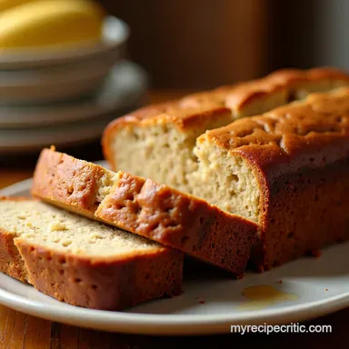 Double Banana Whammy Bread The Bananaest Bake Recipe Card