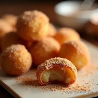 Easy Baked Churro Bites An Irresistible GuiltFree Treat Recipe Card