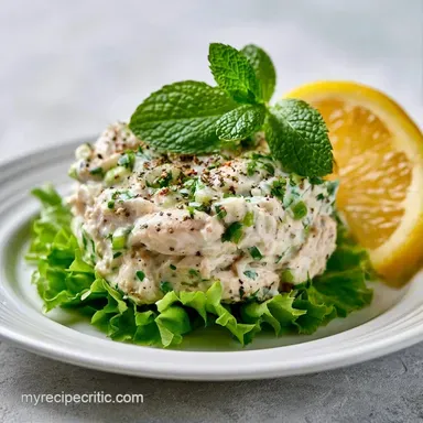 Easy Canned Chicken Salad in 10 Minutes Recipe Card