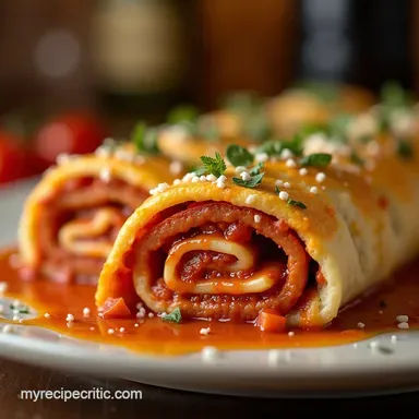 Easy Cheesy Pepperoni Stromboli with Garlic Butter Glaze Recipe Card