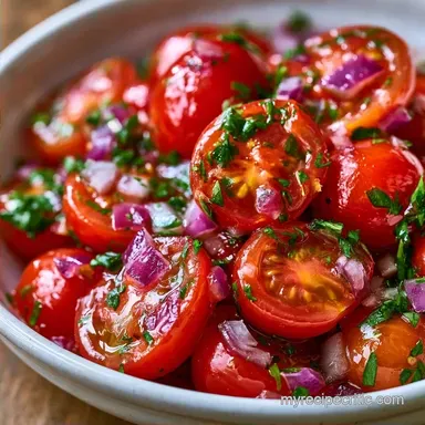 Easy Cherry Tomato Salad in 10 Minutes