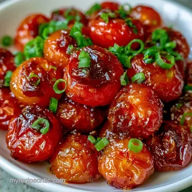 Easy Cherry Tomato Stir Fry in 10 Minutes