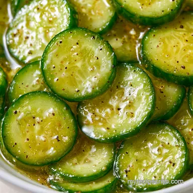 Easy Cucumber Salad Dressing for 6 Recipe Card