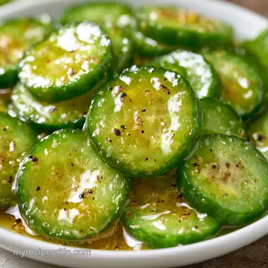 Easy Cucumber Salad Dressing for 6