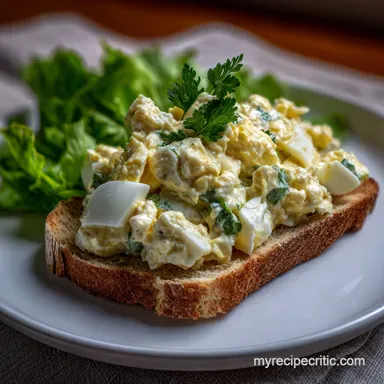 easy egg salad recipe: Velvety Bistro Texture