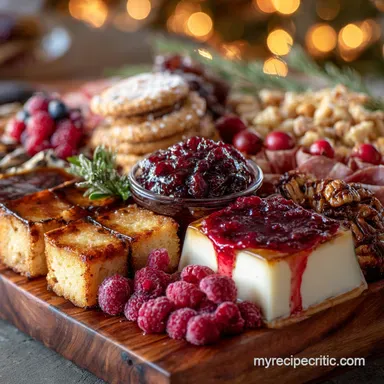 The Yuletide Spread Easy Holiday Dessert Charcuterie Board in 45 Minutes Recipe Card