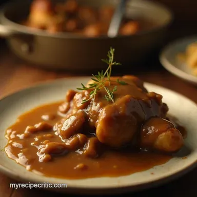 The Ultimate Homemade Gravy from Pan Drippings No Lumps Recipe Card