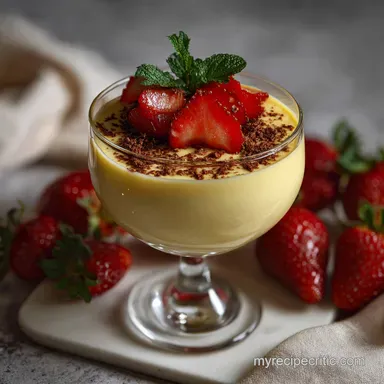 Italian Dessert Zabaione: Master the Classic Custard Recipe Card