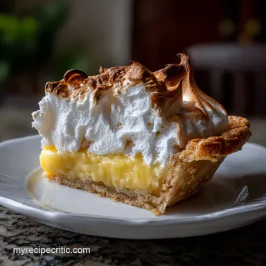 Lemon Meringue Pie Recipe Easy: No-Fail Meringue Recipe Card