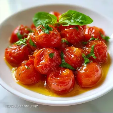 Easy Roasted Cherry Tomatoes in 30 Min