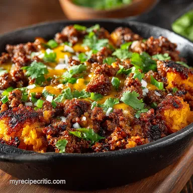 Sweet Potato Taco Skillet Quick Easy Weeknight Winner Recipe Card