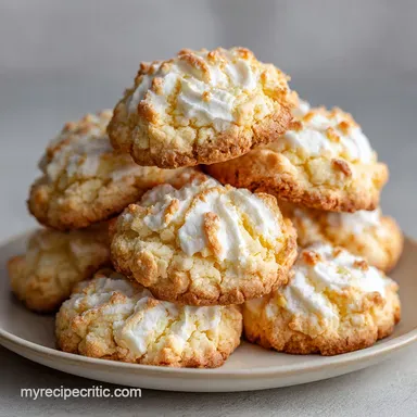 Cool Whip Cookies: The Zesty Cloud Recipe (3-Ingredient) Recipe Card