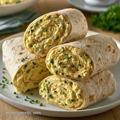 Egg Salad Pinwheels in 15 Minutes Recipe Card
