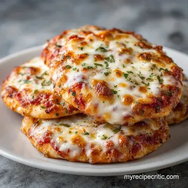 English Muffin Cheese Pizza in 15 Minutes Recipe Card