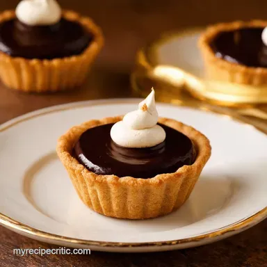 Espresso Martini Tarts A Boozy Dessert Thats Bake Off Worthy Recipe Card