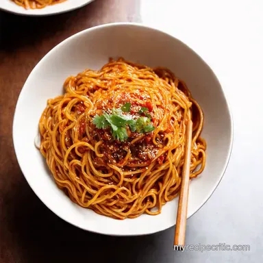 Firecracker Noodles Korean Spicy Gochujang Magic