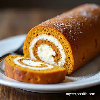 The Best Homemade Pumpkin Roll Recipe with Cream Cheese Filling