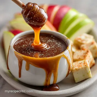 Foolproof Homemade Caramel Dip Recipe Liquid Gold for Apple Slices Recipe Card