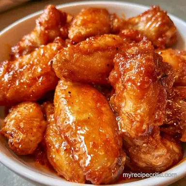 Fried Chicken Wings Air Fryer in 25 Min Recipe Card