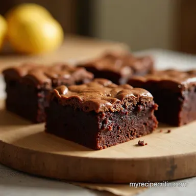 The Ultimate CrinkleTop Fudgy Brown Butter Brownies Recipe Recipe Card