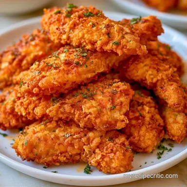 Chicken Fingers in 30 Minutes Recipe Card