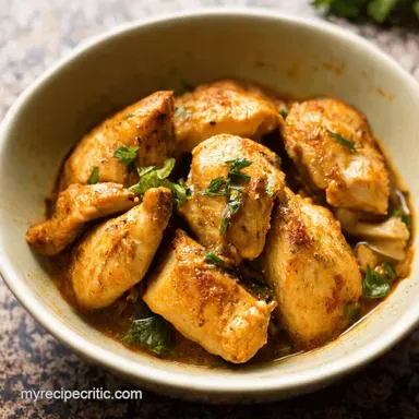 My GoTo Garlic herb chicken bowl Garlic Recipe Quick Healthy Recipe Card