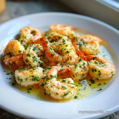 Quick Dinner Idea with Garlic Shrimp in 12 Min
