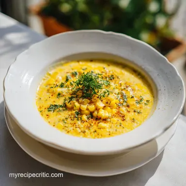 Best Corn Chowder Gluten Free in 40 Min Recipe Card