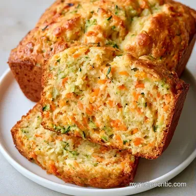 GlutenFree Carrot Zucchini Bread: Tender Recipe Card