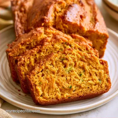 GlutenFree Pumpkin Zucchini Bread: Tender