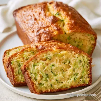 GlutenFree Zucchini Bread with Almond Flour Recipe Card