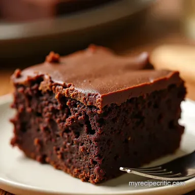 Southern Comfort Mississippi Mud Cake The Ultimate Gooey Dream Recipe Card