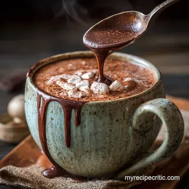 Homemade Hot Cocoa Mix: The Velvet Mug Gourmet Recipe Recipe Card