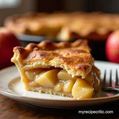 Grandmas Apple Pie Recipe A Slice of Sweet Nostalgia Recipe Card