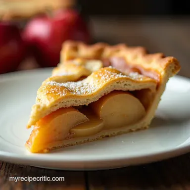 Grandmas apple pie Golden crust with easy tweaks