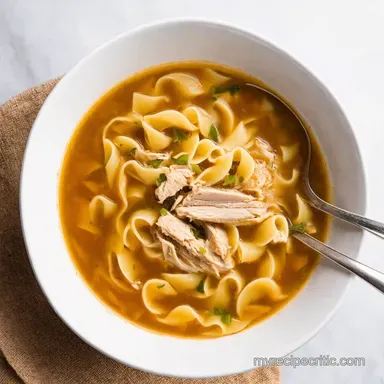 Grandmas Remedy Best Old Fashioned Chicken Noodle Soup