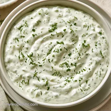 Greek Yogurt Ranch Dip in 35 Minutes