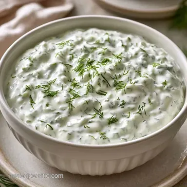 Greek Yogurt Dip in 5 Minutes Recipe Card