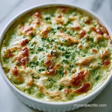 Green Chile Chicken Casserole for 6