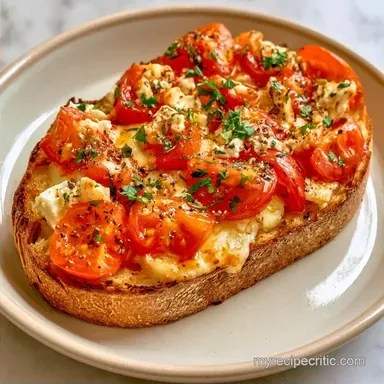 Grilled Tomato and Feta Sandwich (15min)