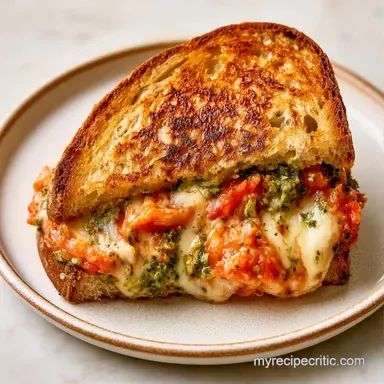 Grilled Tomato Sandwich in 15 Minutes Recipe Card