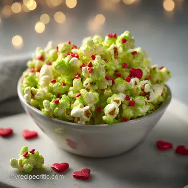 Grinch Popcorn Recipe in 15 Minutes