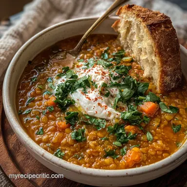 Healthy Lentil Soup Recipe Ready in 30 Min