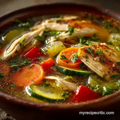 The Best Leftover Turkey Vegetable Soup Recipe Easy Wholesome