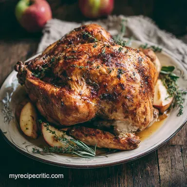 Turkey Brine Recipe: Herb Flavor for 16 Servings Recipe Card