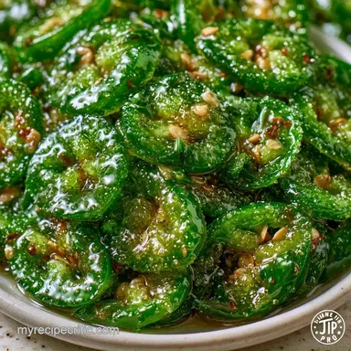 Candied Jalape&ntilde;os in 30 Minutes Recipe Card